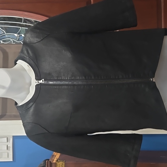 My Tribe - suede shirt jacket, S, zipper closure - Picture 2 of 14